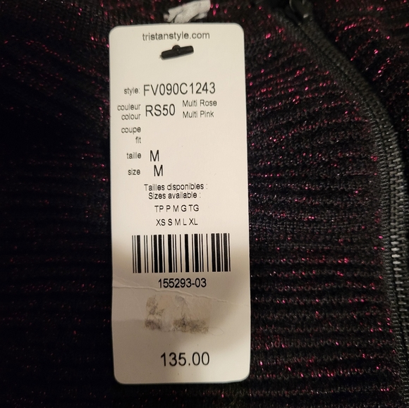 Tristan shining  glittered dress medium size - Picture 5 of 12